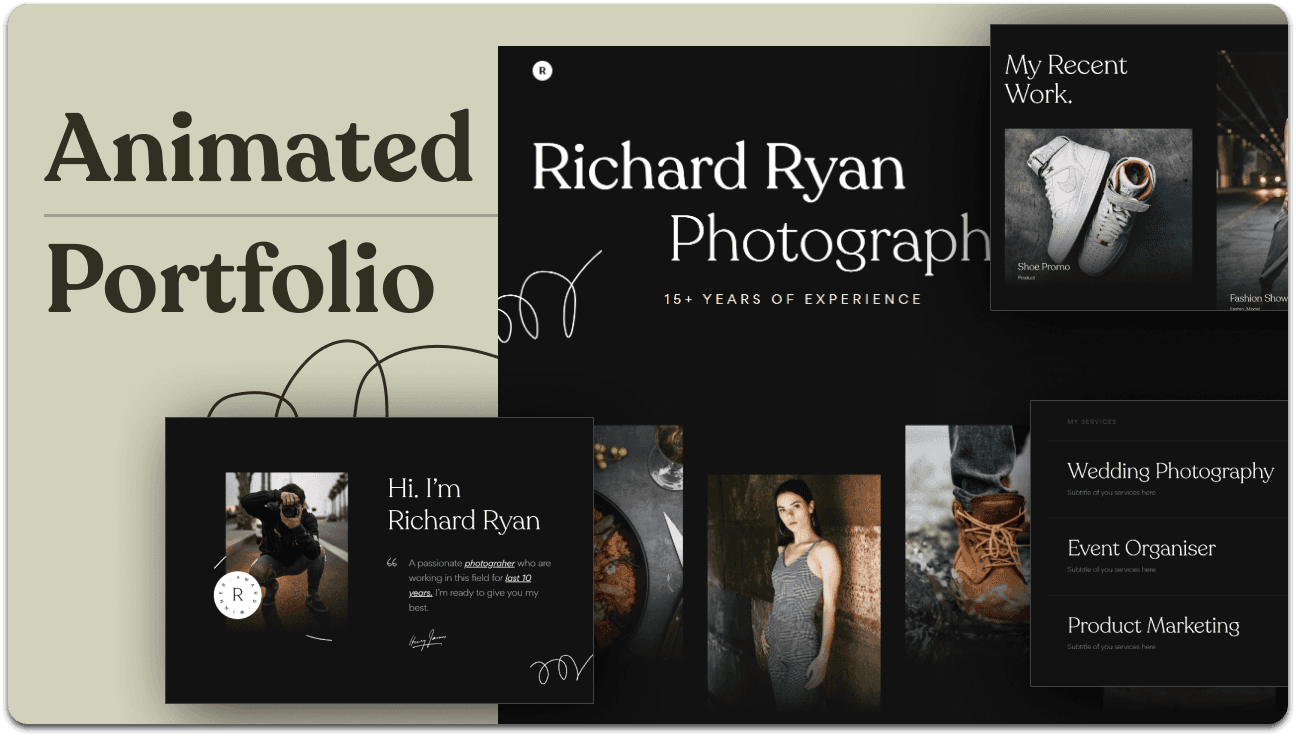 Richard Ryan - Photographer Portfolio Website