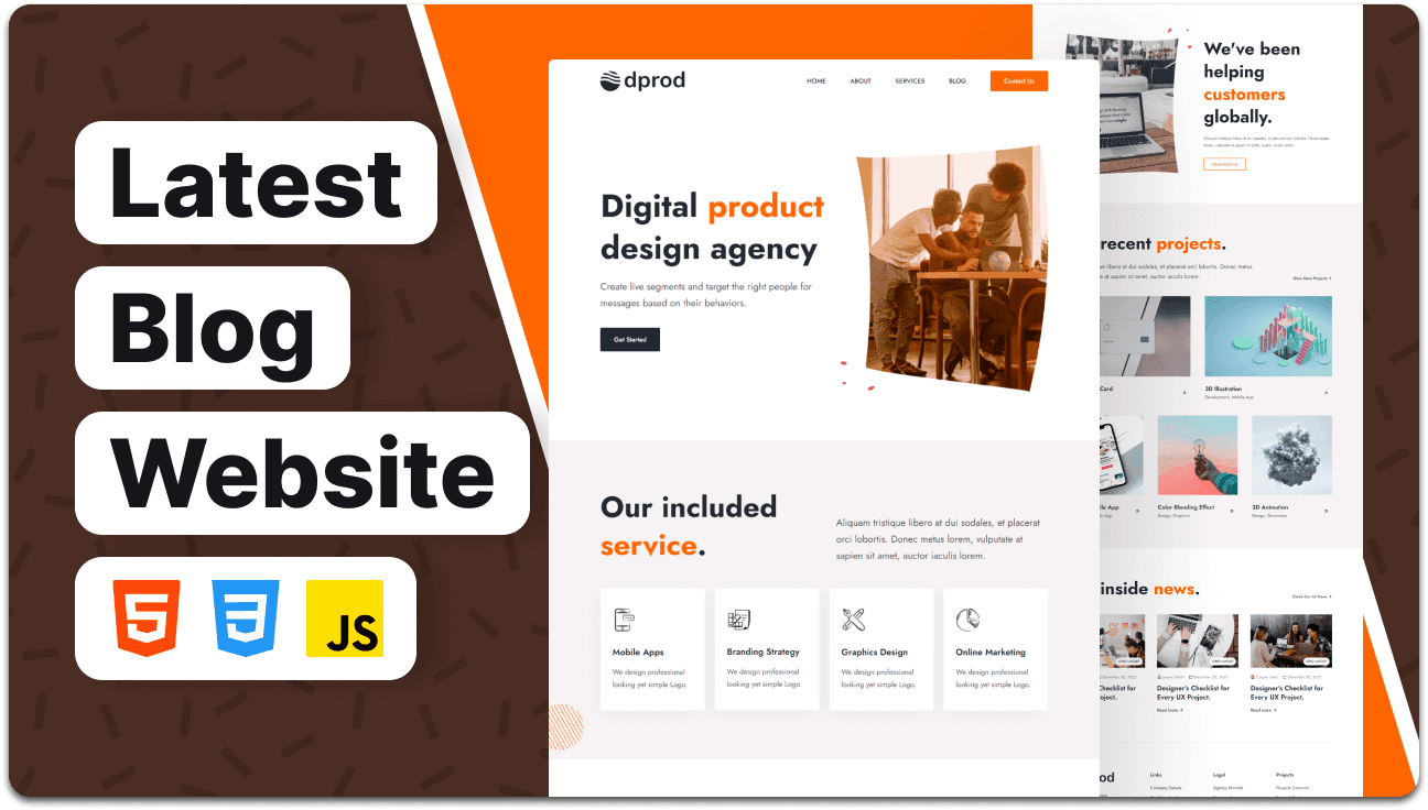 Dprod - Agency Website