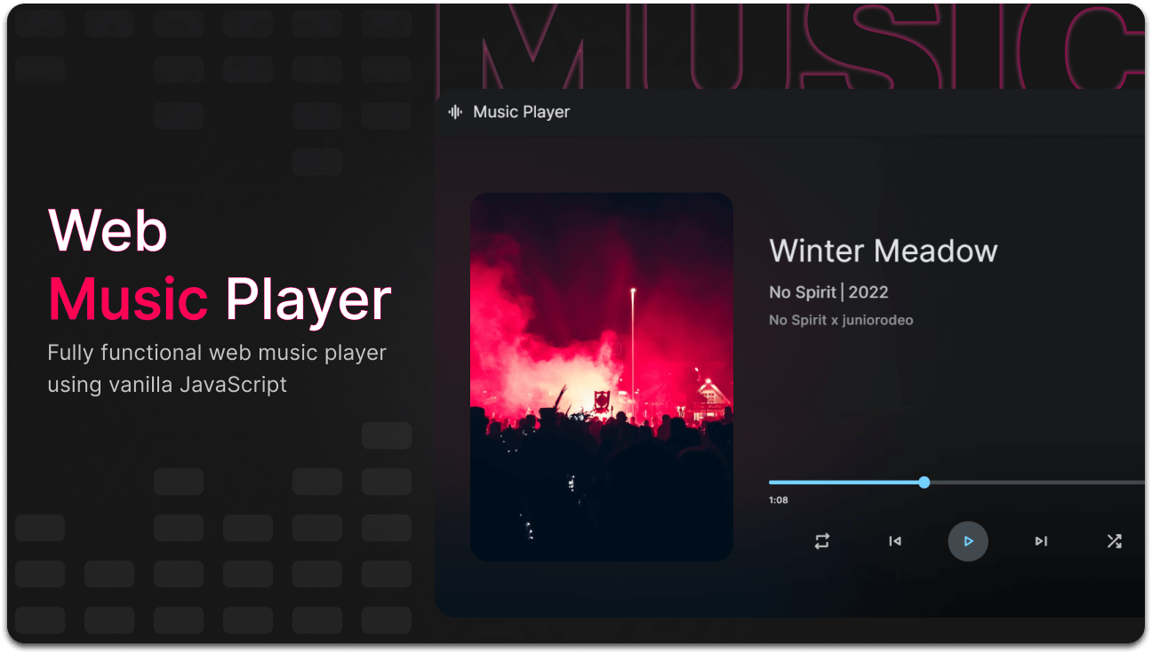 Web Music Player
