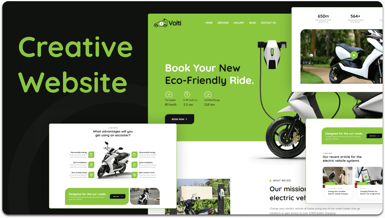 Volti - Electric Vehicle Charging Website