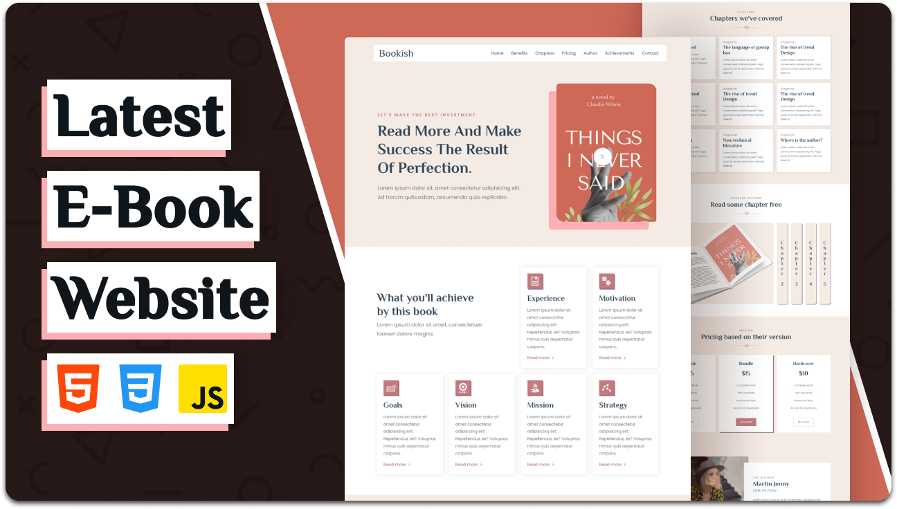 Bookish - E-Book Website