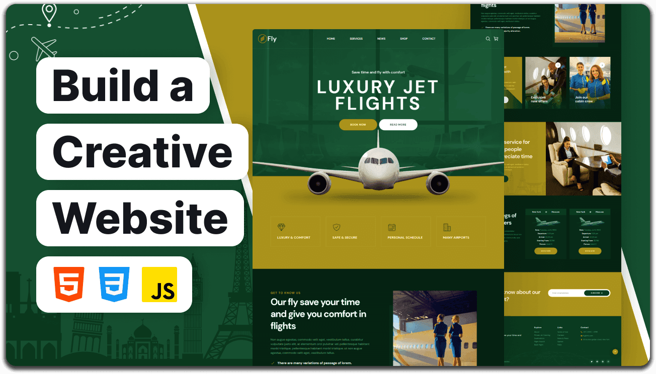 Fly - Flight Website