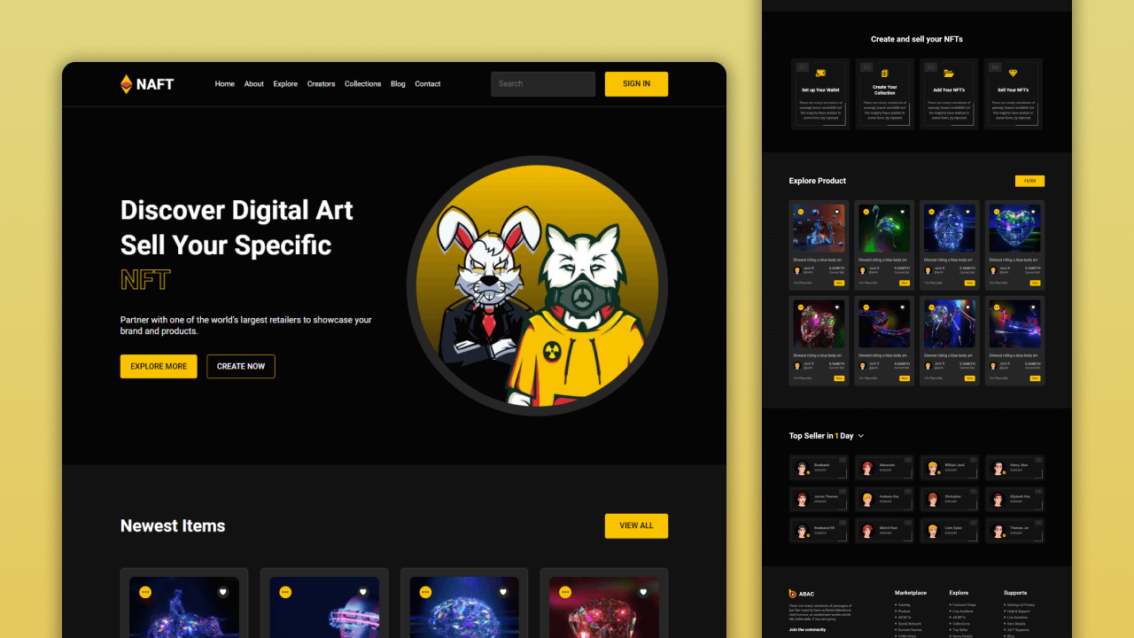 NAFT - NFT Marketplace