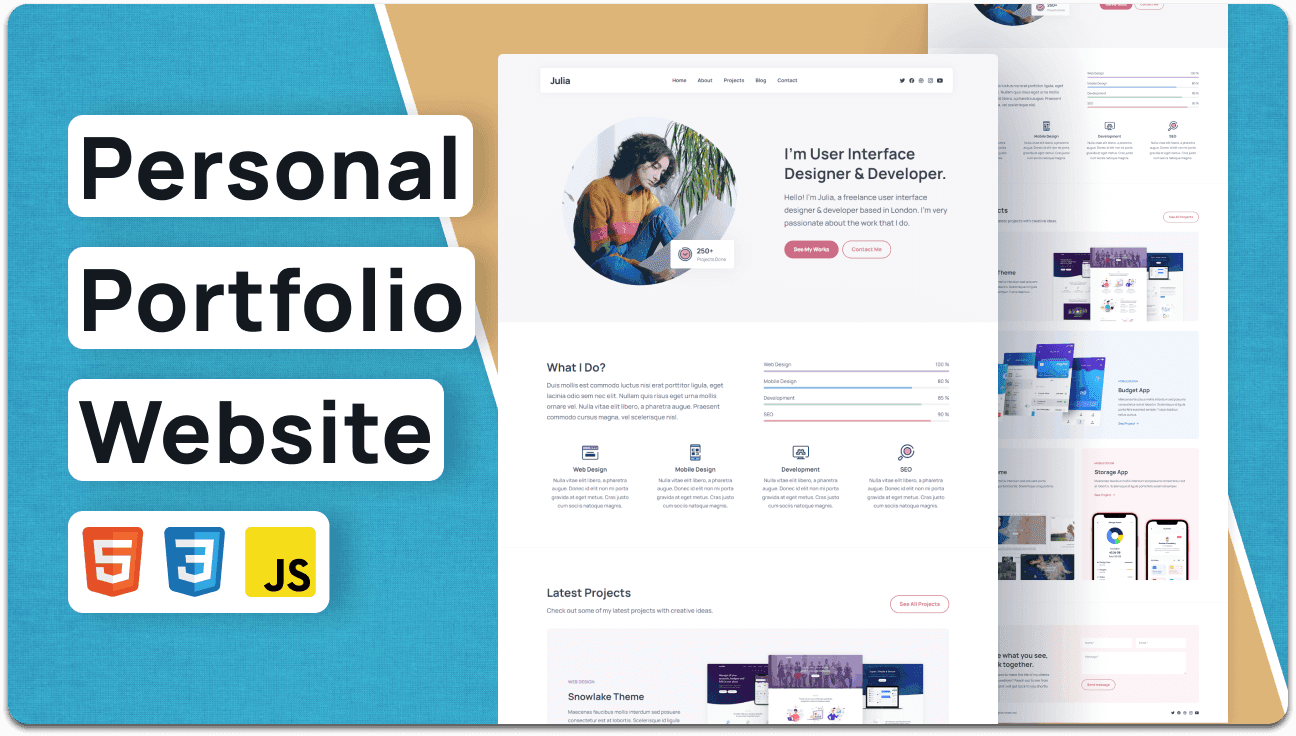 Julia - Portfolio Website