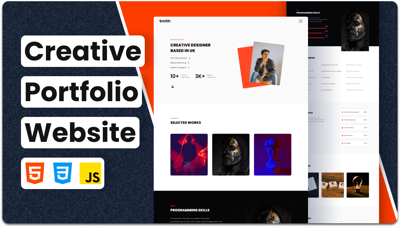 Smith - Personal Portfolio Website